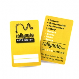 Plastic Scratch Card