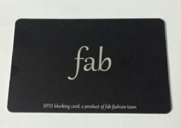 RFID Blocking Card