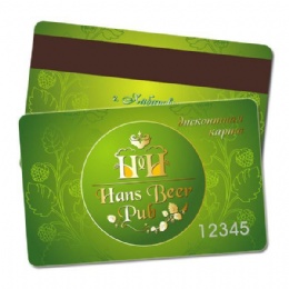 Magnetic Plastic PVC Card