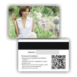 QR Code PVC Plastic Cards