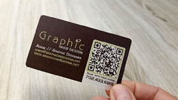 Business QR Code Card